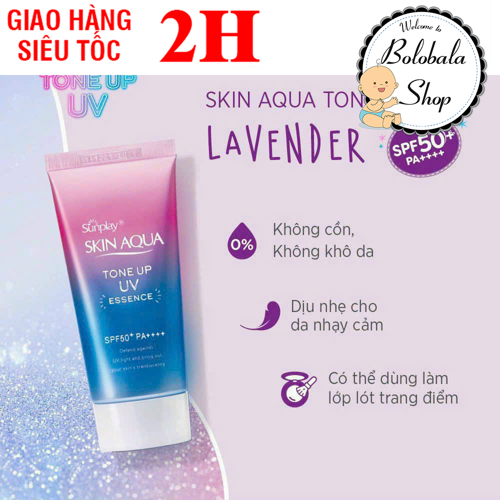 Sữa chống nắng, lotion chống nắng Sunplay Skin Aqua/ Garnier 15g SPF50+ PA++++