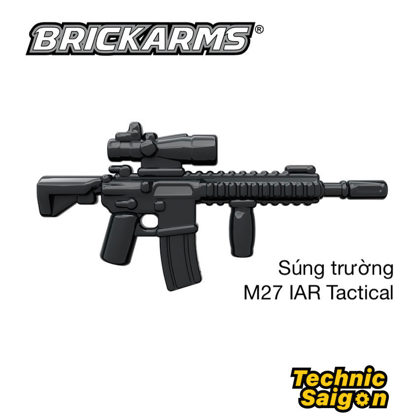 BrickArms B0263 Súng trường M27 IAR Tactical cho nhân vật LEGO