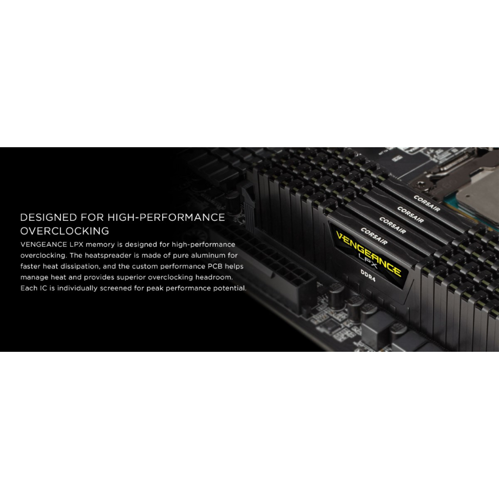 [RẺ VÔ ĐỊCH] Ram Corsair Vengeance LPX 8GB/16GB 2666MHZ - 3200MHz DDR4 mới 100% - Bảo hành 36 tháng | BigBuy360 - bigbuy360.vn