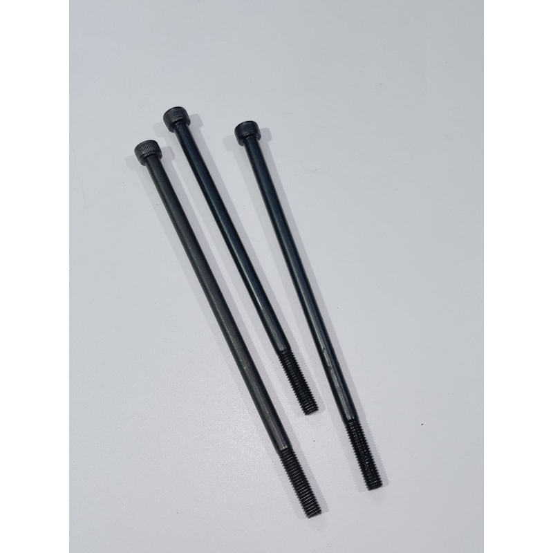 Ốc bulong M8 8li 3phân răng màu đen đầu lục giác chìm, ốc 8li lục giác size dài 8li 1tấc6 - 8li 2tấc