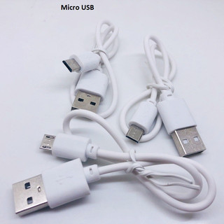Cáp sạc dự phòng 30cm micro usb, type C