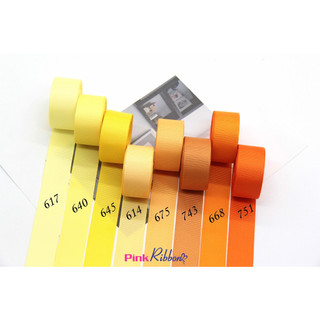 (GIÁ 5M) RUY BĂNG GÂN LINK 8/9 làm phụ kiện tóc, nơ bờm kẹp tóc, trang trí DIY, decor, gói hoa, phụ kiện may mặc
