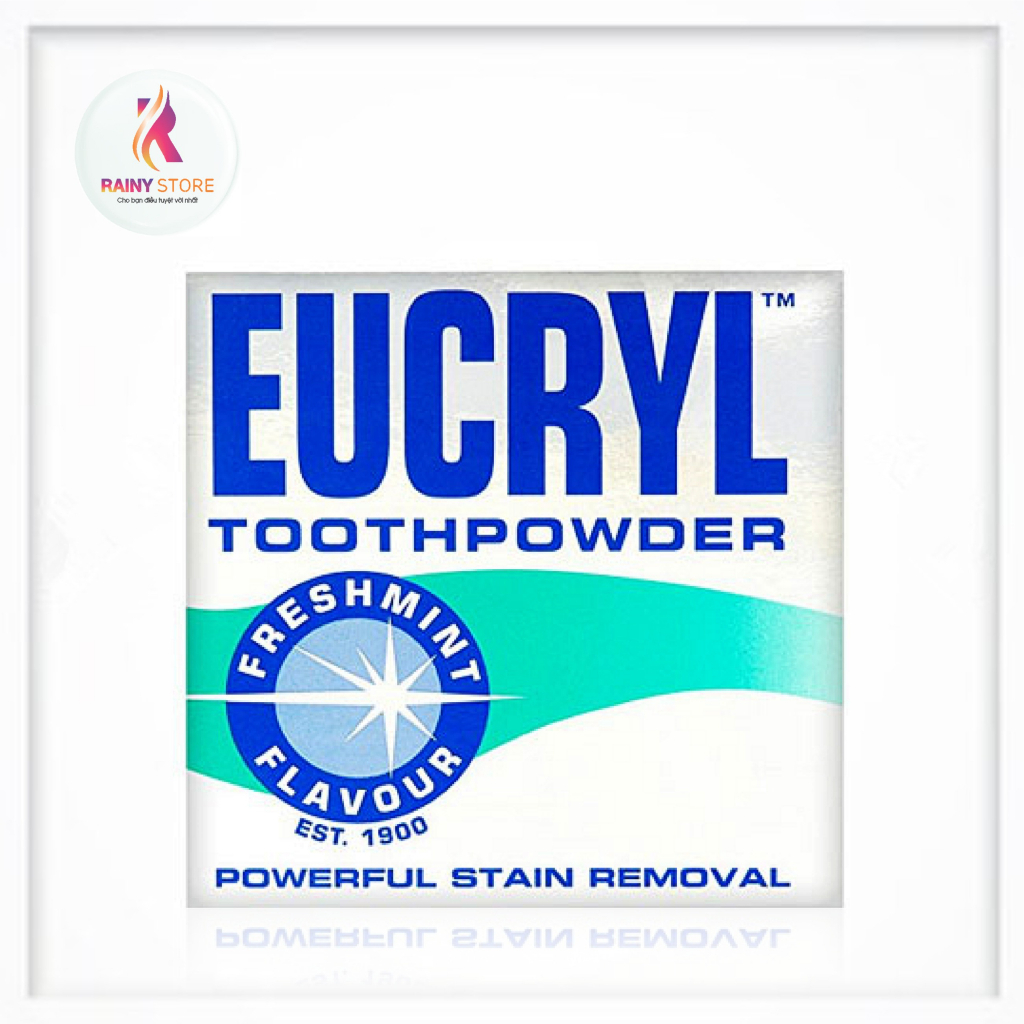 Bột trắng răng hương bạc hà Eucryl 50g