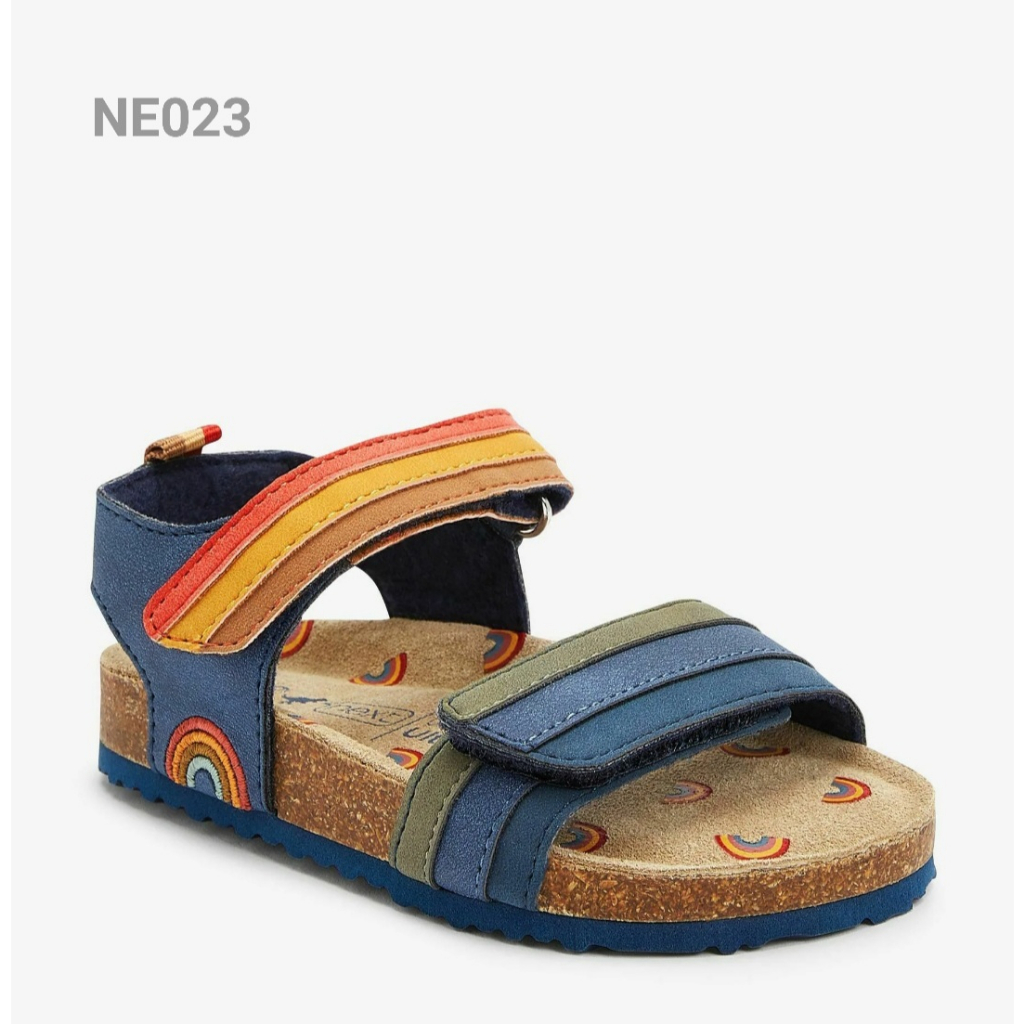 Giày Sandal cho bé trai và gái họa tiết cầu vồng hàng VNXK