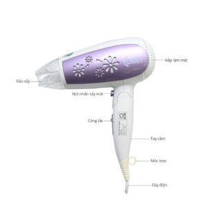 Máy sấy tóc COMET CM6618 - 1600W