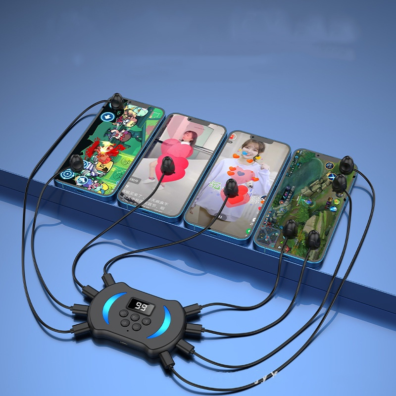 Máy thả tim tự động tiktok hỗ trợ live tiktok shop - Máy nhấp tự động thả tương tác