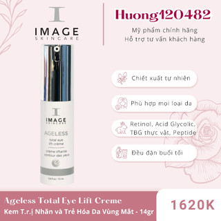 KEM MẮT IMAGE AGELESS TOTAL EYE LIFT CREME MỜ NẾP NHĂN, TR Ẻ HÓA VÙNG MẮT - MỸ (6/26)