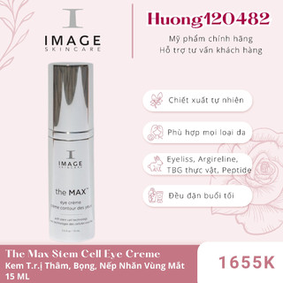 Kem chống nhăn giảm bọng mắt The Max Eye Stem Cell Cream Image - Mỹ (5/26)