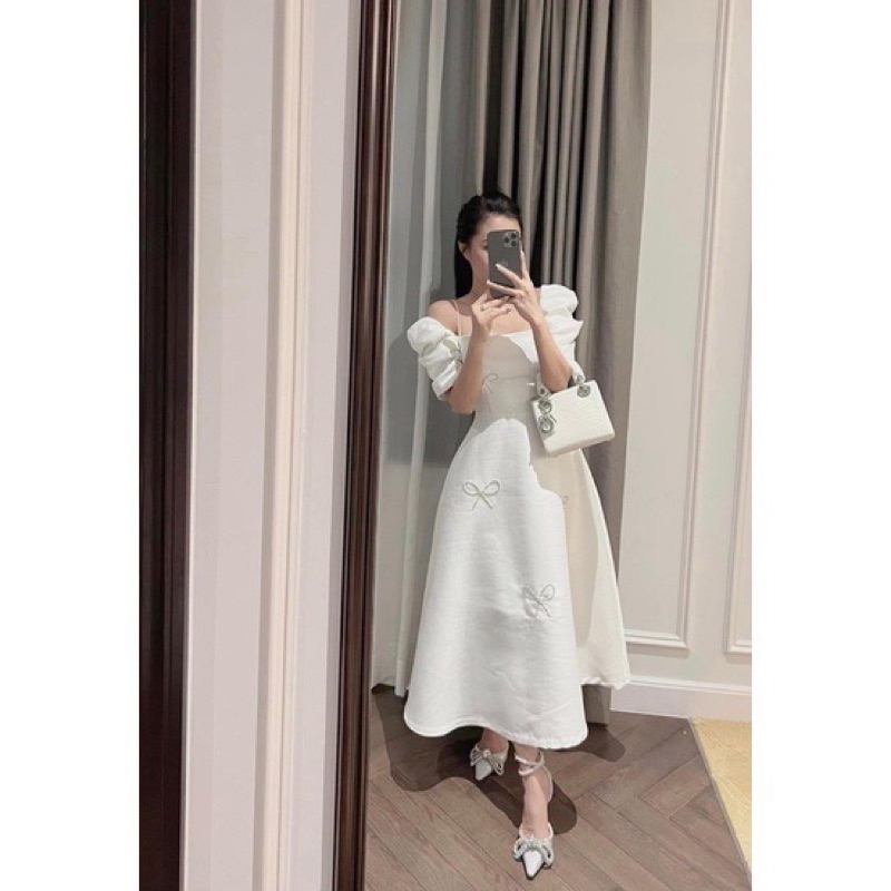 đầm rớt vai dự tiệc bigsize 55kg-95kg🧧🧧