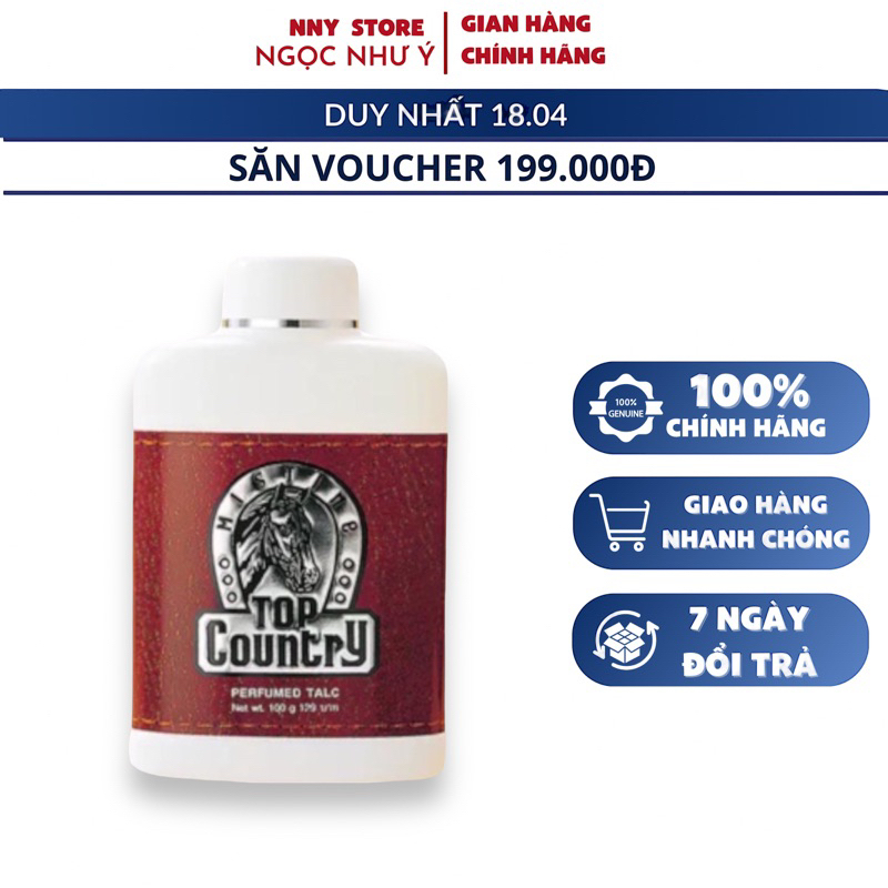 Phấn Rôm Con Ngựa Top Country Thái Lan 100gram