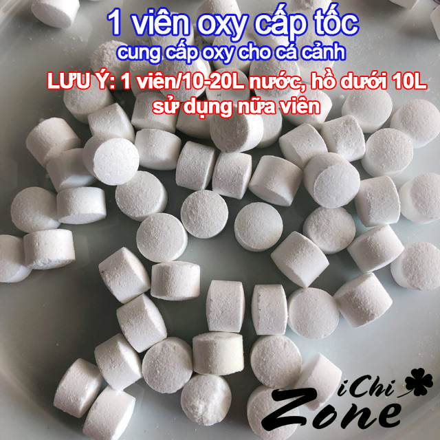 1 viên oxi oxy cung cấp oxi cho bể cá cảnh