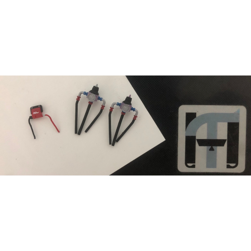Đồng hồ điều áp & MSD xịn tỉ lệ 1:12 - Phụ kiện mô hình tỉ lệ 1:12 | Scale 1:12