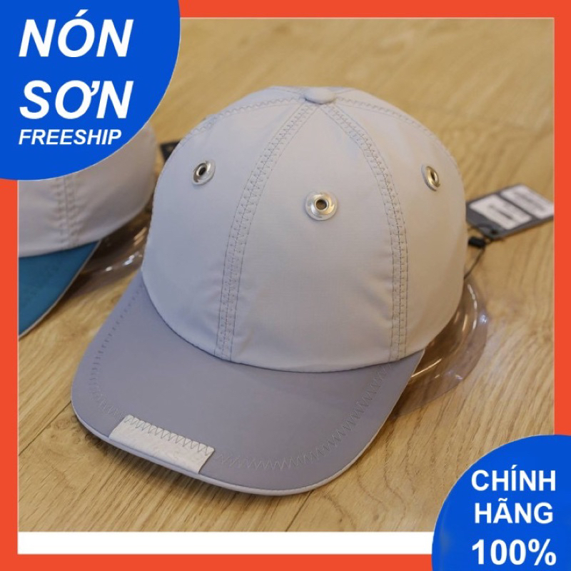 Mũ Lưỡi Trai Nón Sơn Xám Vải Dù Thời Trang Cao Cấp Mới
