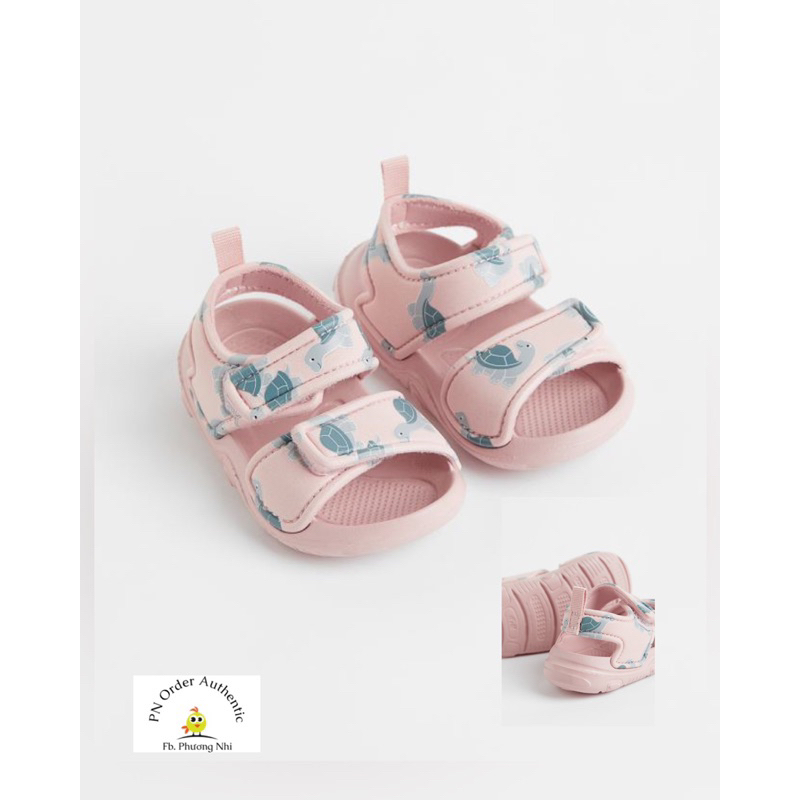Sandal siêu nhẹ HM aut bé gái size 22-23(chân 14cm)