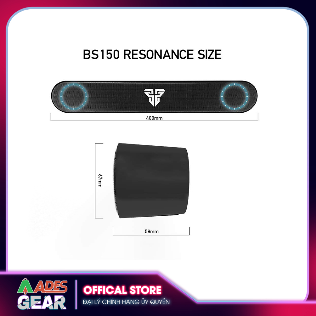 ✔️Loa Bluetooth Có Đèn LED Nháy Theo Âm Bass FANTECH BS150✔️Hỗ Trợ Thẻ Nhớ TF và USB✔️BẢO HÀNH 12 THÁNG