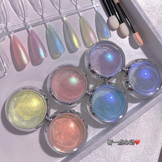Set bột trang trí móng 6 màu