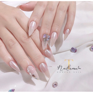 Set bột trang trí móng 6 màu