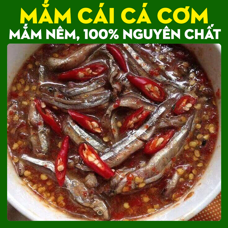 Mắm Cái Cá Cơm, Mắm Nêm Cá Cơm Nguyên Con Bình Định