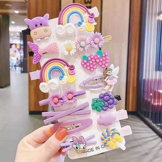 Sét 14 kẹp tóc cho bé gái