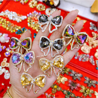 Charm gắn dép HVN hình chiếc nơ