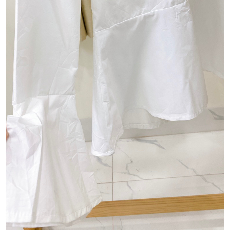 Áo sơ mi tay loe 2hand