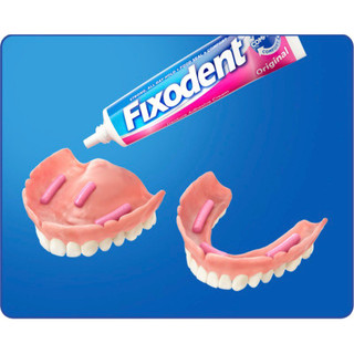 Keo dán hàm giả Fixodent