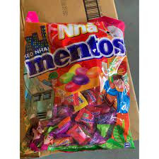 kẹo mentos cầu vồng hương trái cây