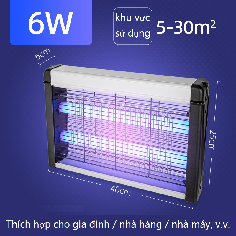 Khuyến 6W đèn bắt muỗi rạng đông Máy Bắt Muỗi Thông Minh Đèn Thu Hút Diệt Con Trùng