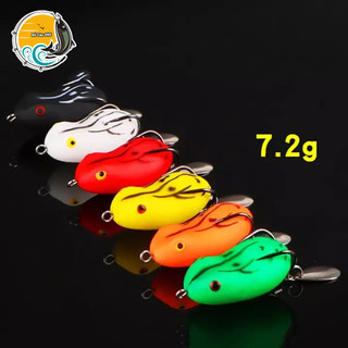 Hái Hơi Thái Lan Super Frog mồi giả chuyên câu lure cá lóc mồi giá nhái mồi câu lure mồi câu cá lóc cá xộp