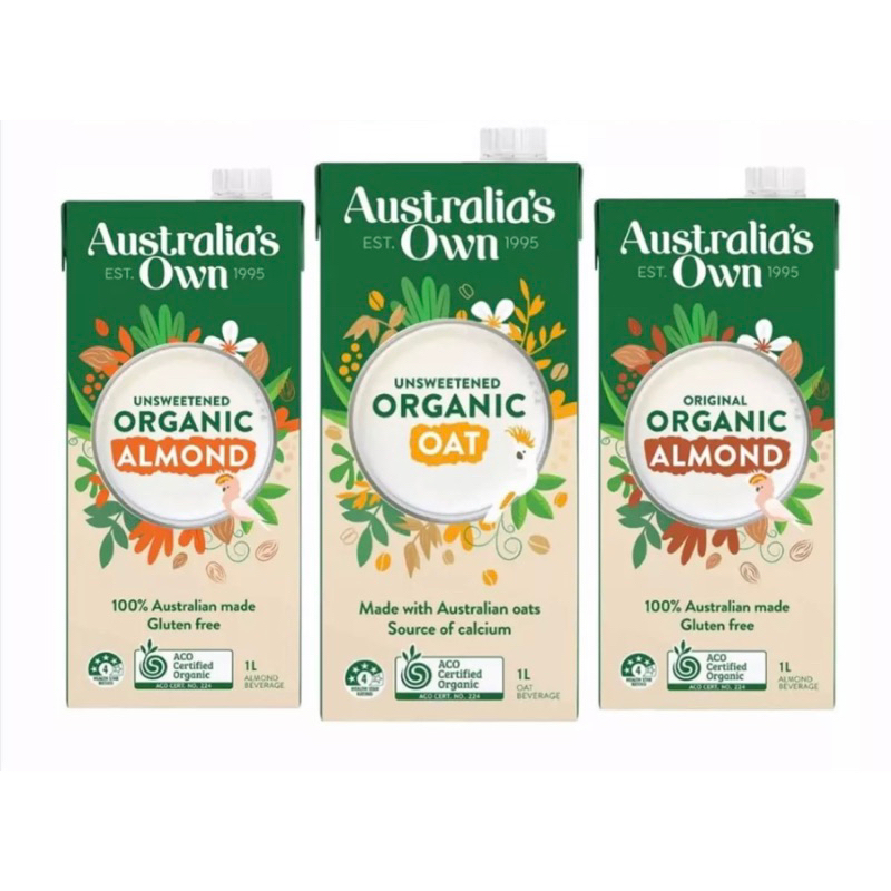 Sữa hạt Organic Australia's Own hộp 1L date 7/2023