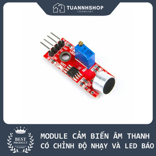 Module cảm biến âm thanh có điều chỉnh độ nhạy và led báo