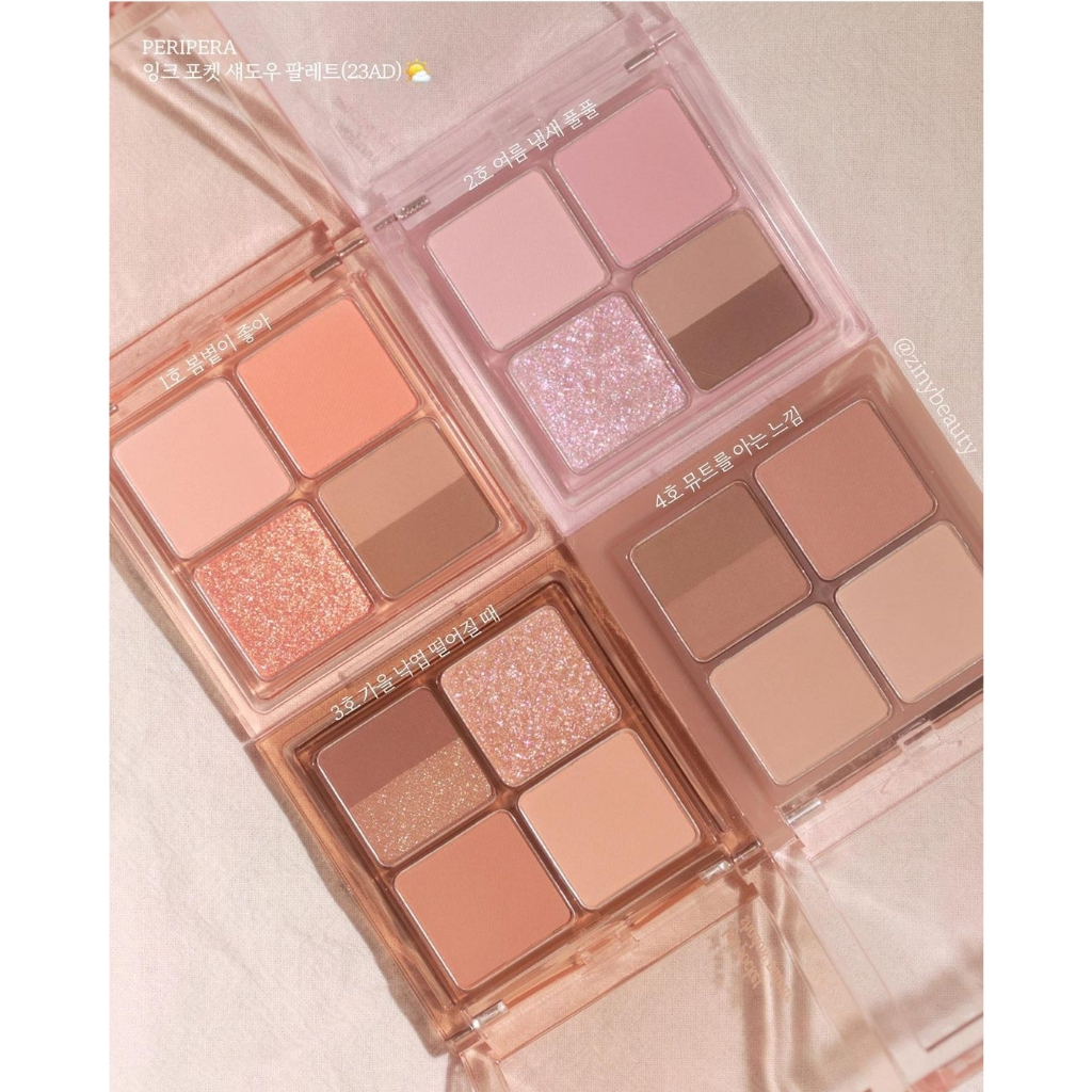 Phấn mắt màu mắt Peripera Ink Pocket Shadow