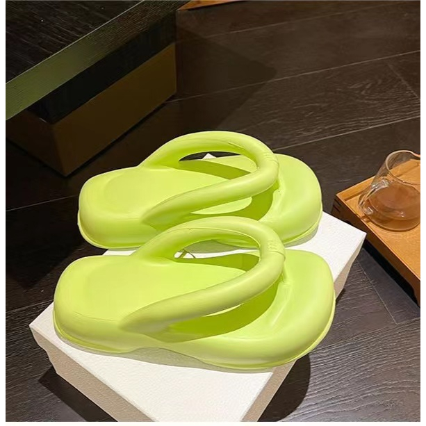 Dép tông đế dày dép nữ mùa hè 2023 thời trang