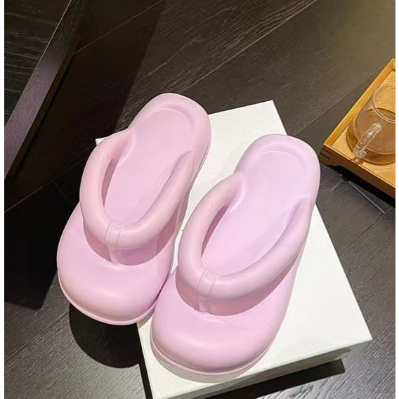 Dép tông đế dày dép nữ mùa hè 2023 thời trang