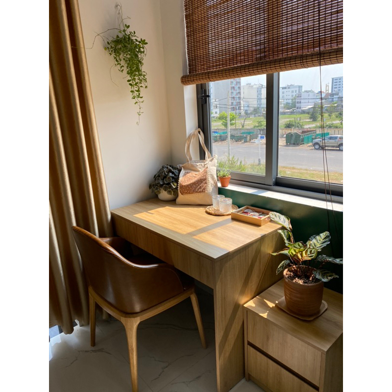 Túi tote đắp vải hoa nhí