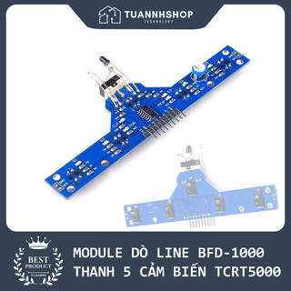 Thanh 5 cảm biến dò line tcrt5000 + tránh vật cản bfd-1000