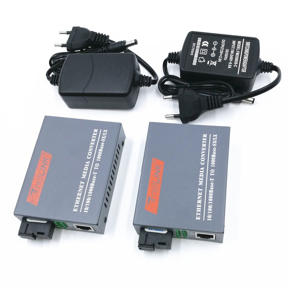 Thiết Bị Chuyển Đổi Quang Điện 1 Sợi Media Converter 1FO 1Q 1LAN 1Gbps Netlink HTB-GS-03AB