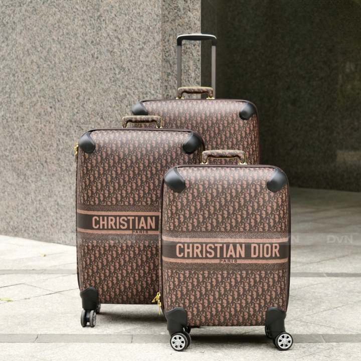 Vali dior cao cấp sai 20 +24+ 28, Vali du lịch Vip set 3