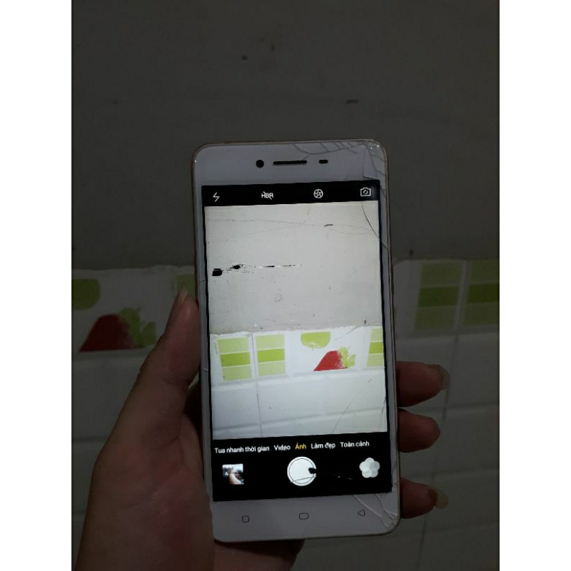 Xác OPPO A37F chip snapdragon  dùng chữa cháy