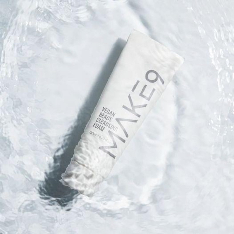 Sữa rửa mặt cấp ẩm làm sạch sâu Make9 Vegan Beads Cleansing Foam 150ml