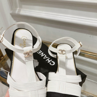Sandal rọ CN gót vuông bít mũi fullbox