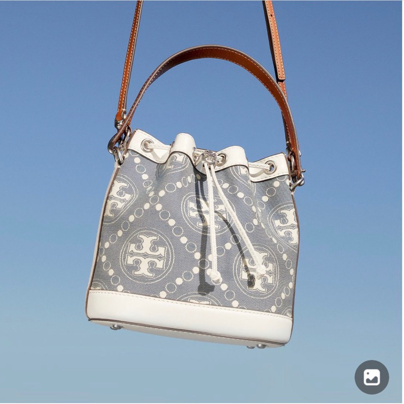 Túi đeo chéo nữ hàng hiệu TB TMonogram Straw Bucket Bag nhiều mẫu mới, đủ size đi chơi, du lịch, công sở, phong cách