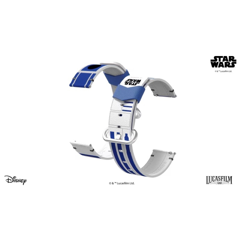 Chính hãng-Dây Star Wars size 20mm cho đồng hồ Samsung Galaxy W5 Pro, W5, W4 Classic và W4