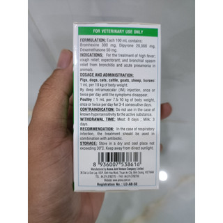 BROMHEXIN PLUS ANOVA  CHAI 100ML BROM