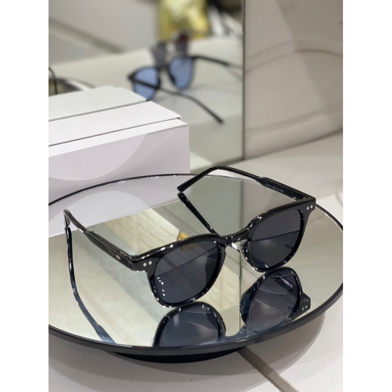 Kính mát thời trang nam nữ GM LUTTO chống UV tặng kèm box và khăn lau phong cách Hàn Quốc