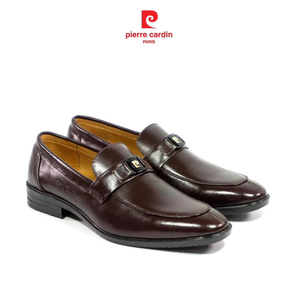 [VC Giảm 12%] Giày tây lười nam Loafer Pierre Cardin, chất liệu da bò cao cấp, đế cao su chống trượt- 761