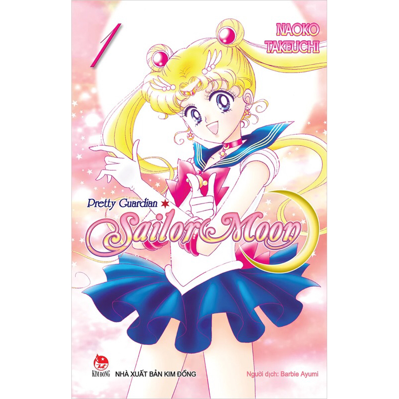 combo 12c sailor moon - thuỷ thủ mặt trăng tái bản