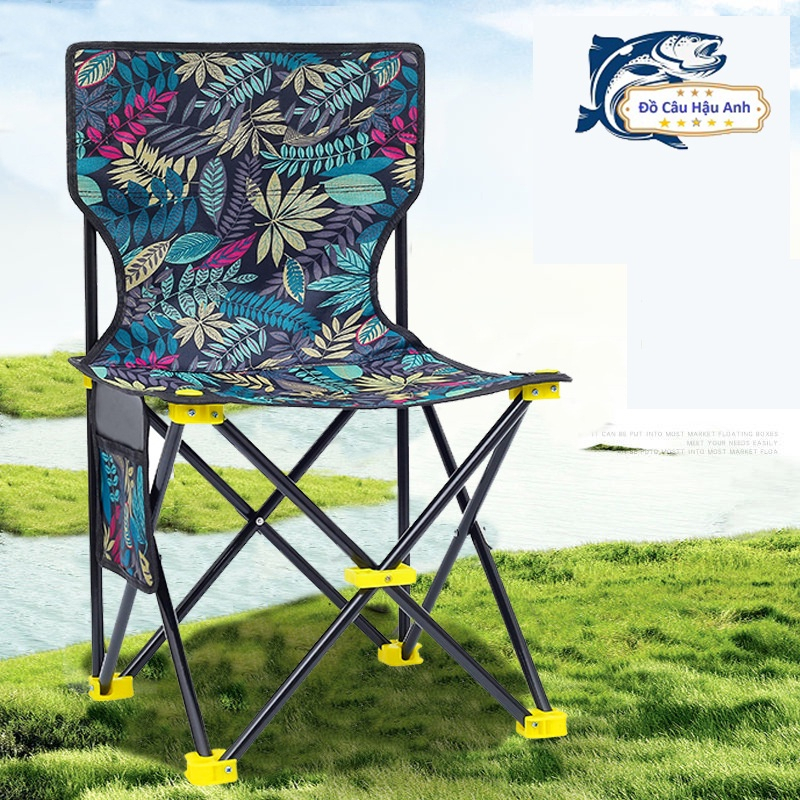 Ghế Xếp, Ghế Câu Cá Hạ Bích gấp gọn mini bỏ túi dễ dàng mang đi du lịch , dã ngoại KK-7- Đ𝗢̂̀𝗖𝗔̂𝗨 𝟭𝟰𝟬