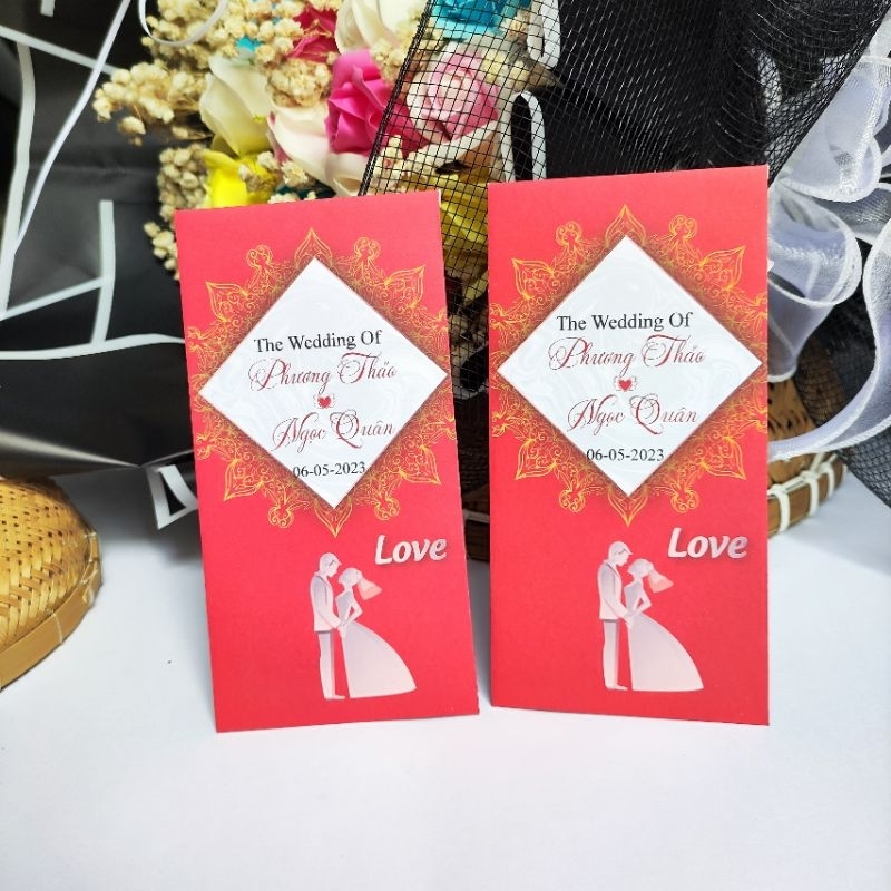 Bao lì xì hỷ - bê tráp