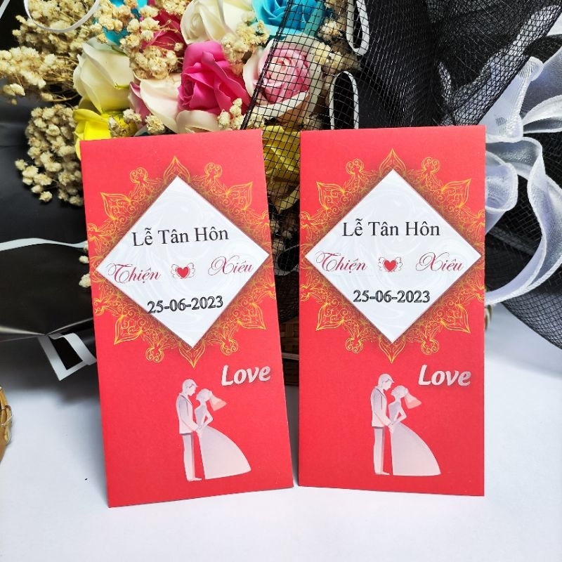 Bao lì xì hỷ - bê tráp